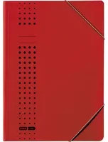 ELBA Eckspanner chic roter Klemmhalter für A4 Papier, Breite: 23 cm, Höhe: 32 cm - Bild 1