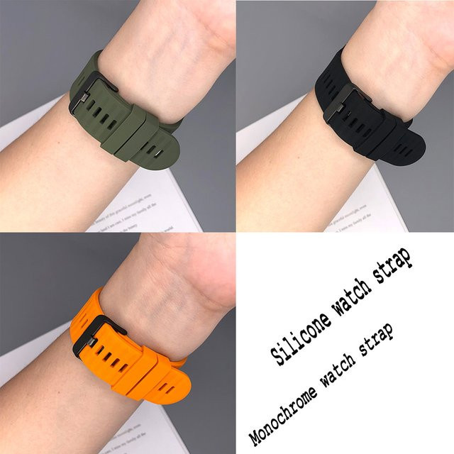 QCTOG Uhrenarmband Silikon, Unisex - Bild 1