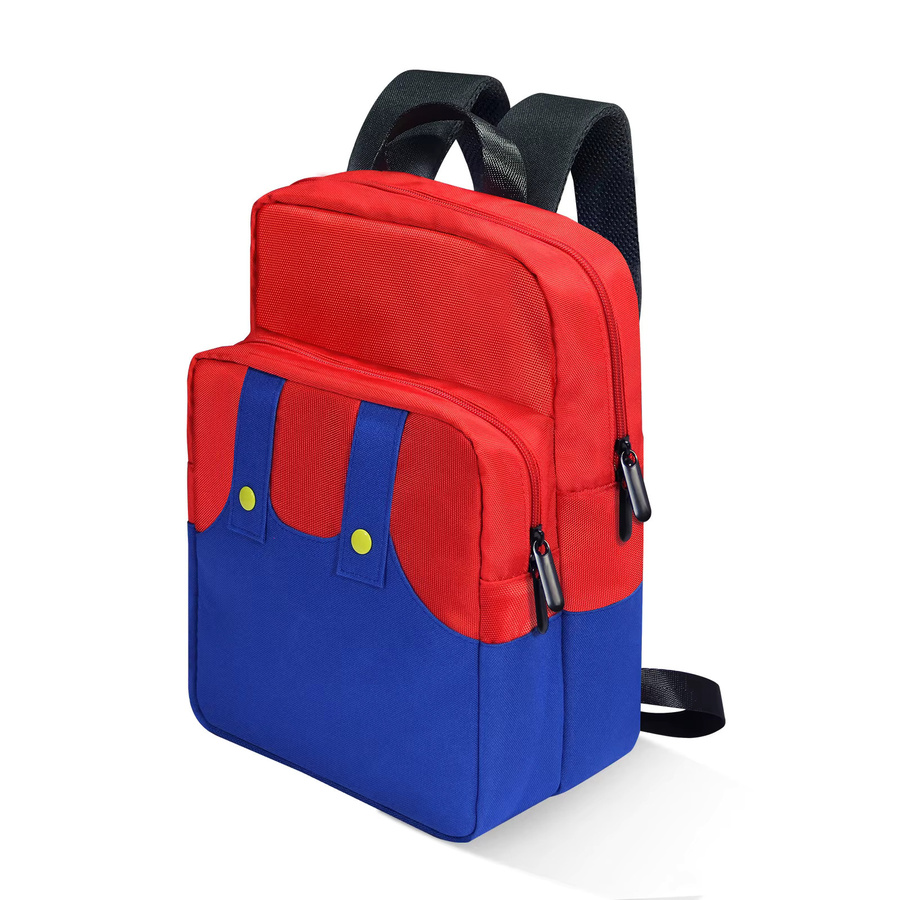 Tragbare Reisetasche für Nintendo Switch, Lite und OLED als Rucksack oder Schultertasche in Rot - Bild 4