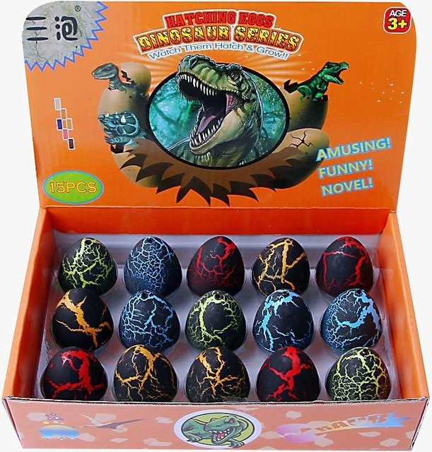Linyi toy car, 15-teiliges Set, Magisches Dinosaurier-Ei Ausbrütendes Verformungsspielzeug - Bild 1