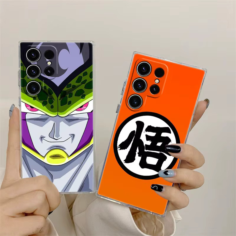 Dragon Ball Super Face Transparente Handyhülle für Samsung Galaxy S26 Ultra S25 S24 S23 S22 S21 FE S20 Plus A57 - Bild 2