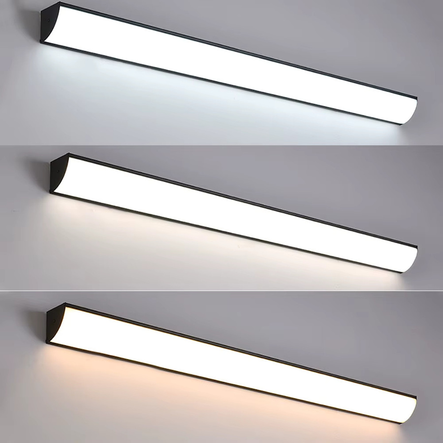 PARKSON Außenwandleuchte minimalistische LED Wandleuchte aus Aluminium mit Fernbedienung und Dimmfunktion IP65 Schwarz - Bild 4