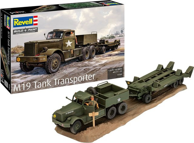 Revell M19 Tank Transporter Modellbausatz - Bild 1