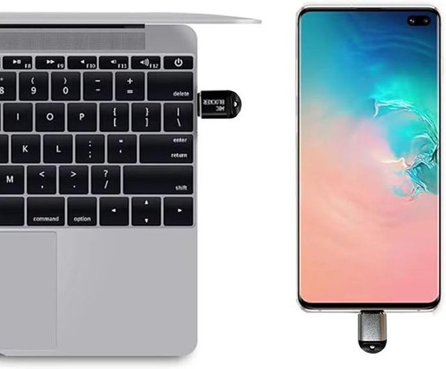 SD&HI Mikrofonblocker USB-C zum Datenschutz für Laptops, Smartphones und Tablets in Schwarz oder Silber - Bild 1