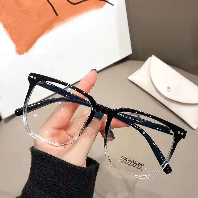 Glazzy Korrektionsbrille, Rund, Vollrand, Kunststoff, Transparent, Unisex, Blaulichtfilter - Bild 2