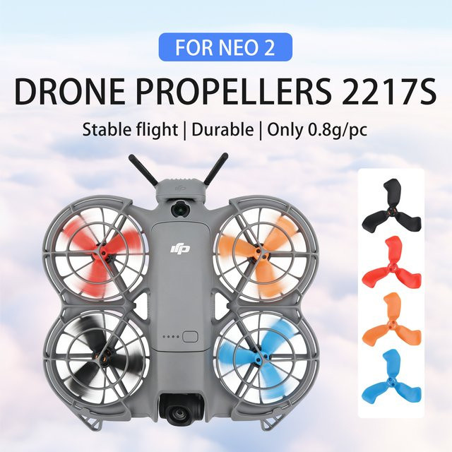 DJI NEO 2 Ersatzpropeller Set in Bunt mit Schraubendrehern - Bild 1