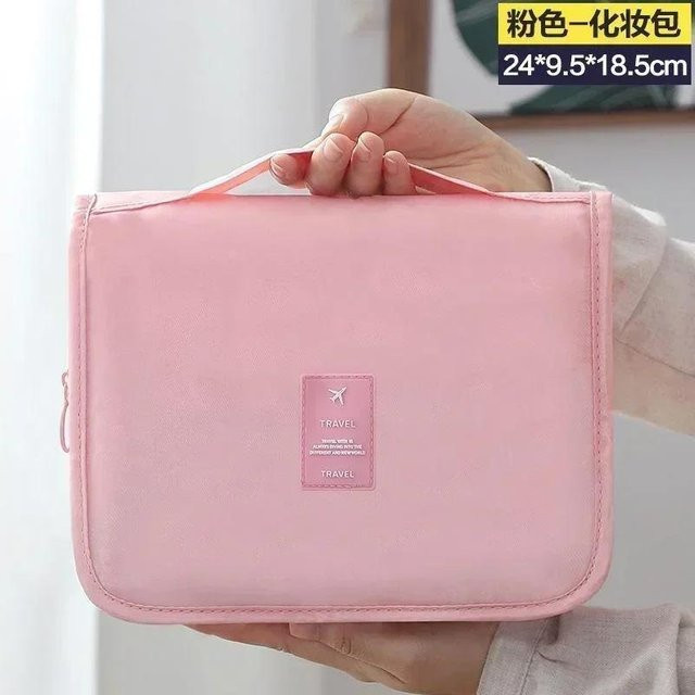 YuTao Scriptures Kosmetiktasche, Pink White, Damen - Bild 1