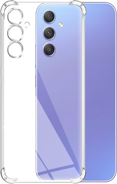 Stoßfeste transparente Silikonhülle für Samsung Galaxy A-Serie Cover - Bild 1