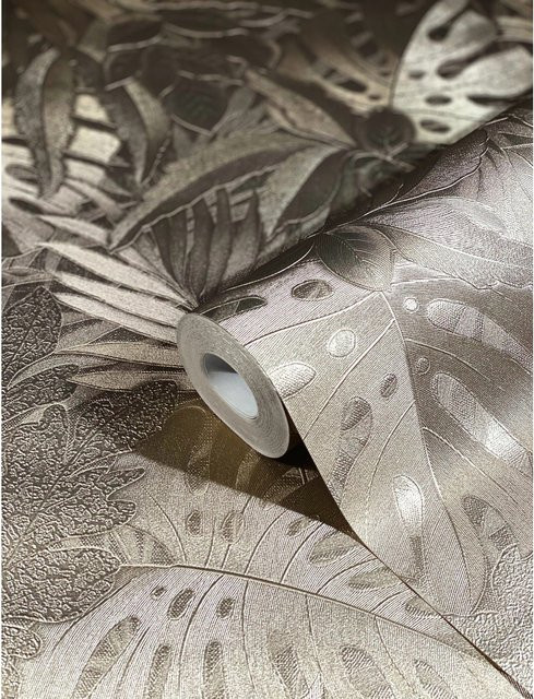 Marburg Vliestapete Botanica Floral in Gold mit botanischem Design und FSC-Zertifizierung - Bild 1
