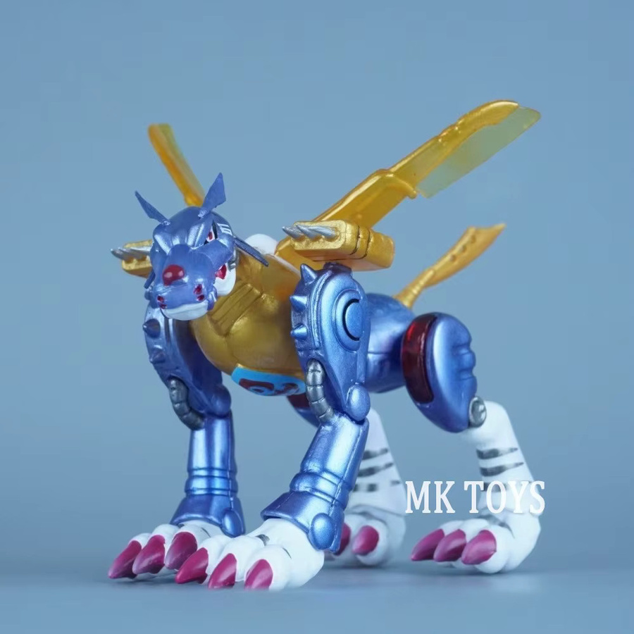 Bandai Digimon Adventure MetalGarurumon, Actionfiguren, PVC-Statue, 9cm - Bild 2