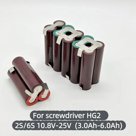HG218650 Lithium-Ionen-Ersatzakku mit 3000 mAh bis 6000 mAh für Bohrmaschinen und Akkuschrauber