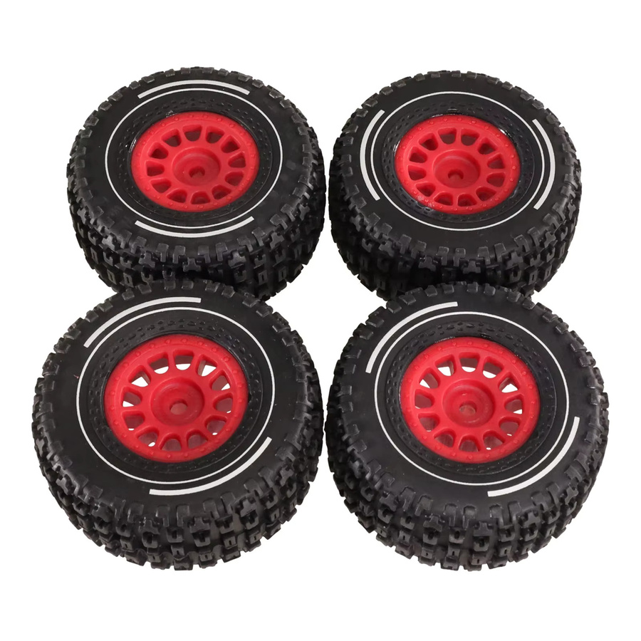 MJX Gummireifen, 4-teiliges Set, 65 mm, 12 mm, RC Auto Upgrade Teile - Bild 5