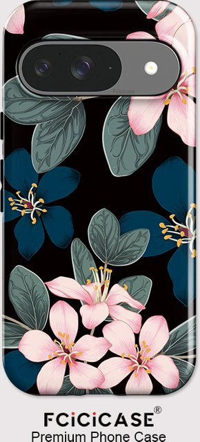 Fcicicase Handyhülle mit Blumenmuster für Google Pixel 10, 9 Pro, 10A, 7A, 8A, 9, 10 Pro XL, stoßfeste matte Schutzhülle, multicolour - Bild 1