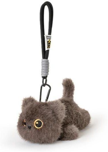 Yiran Health & Beauty Siamkatze Plüschtier, Schwarze Katze, Stoffpuppe - Bild 1