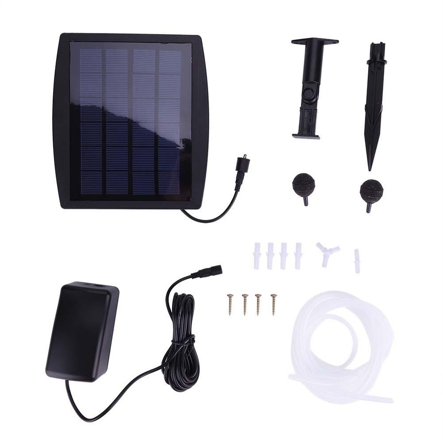 Solarbetriebener Sauerstoffgenerator von Refreshing Home als Belüfterpumpe für Außenpool, Teich und Fische aus ABS - Bild 4