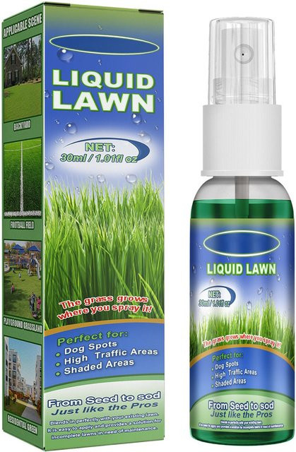 Ionia Flüssiger Rasenspray Rasennährstofflösung für Hundeflecken und schattige Bereiche 30 ml - Bild 1