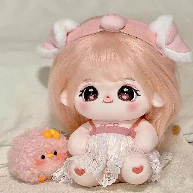 Yiran Health & Beauty BJD Plüschpuppe, nachfüllbar, 20cm, ab 14 Jahren - Bild 1
