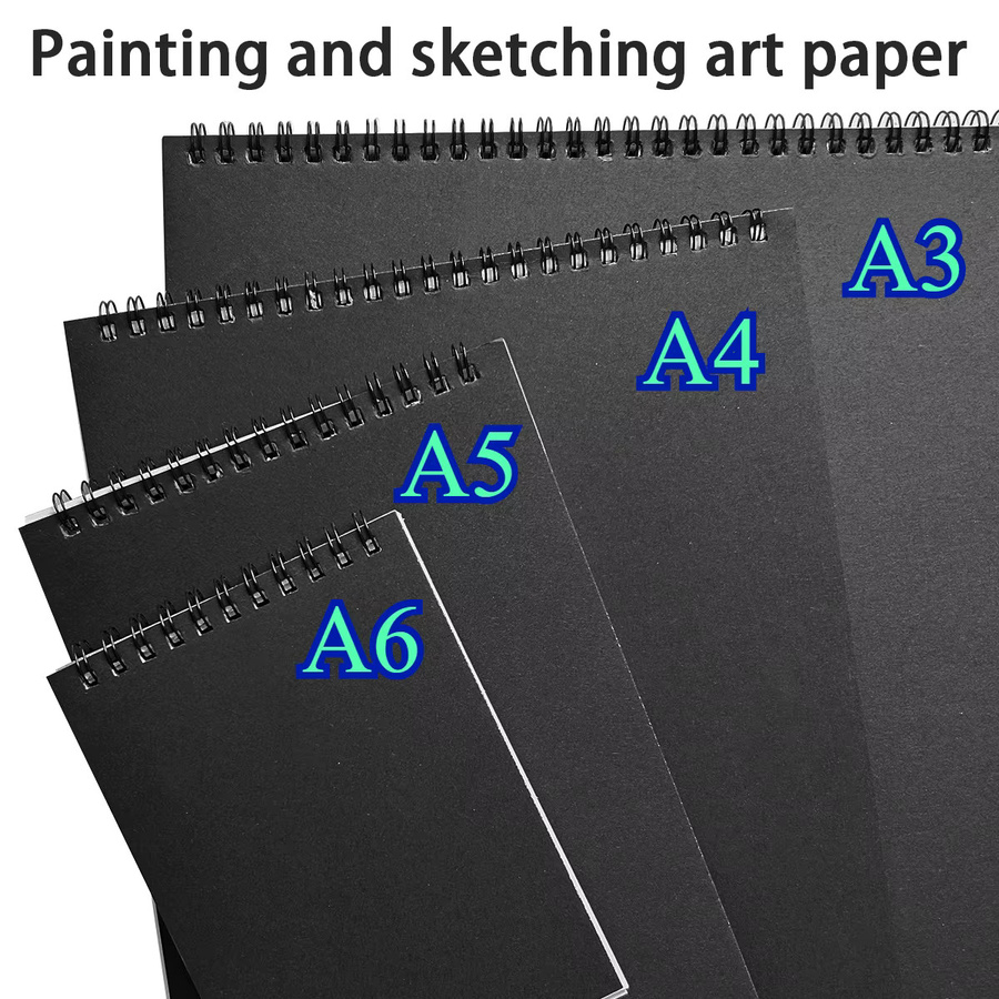 Mal- und Skizzenkunstpapier in Weiß für Jugendliche, Größe A3 bis A6 - Bild 6