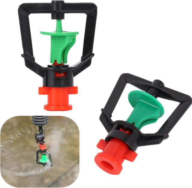 Nongjiale 360-Grad Hängender Anti-Tropf-Drehsprinkler mit Refraktionsfunktion und Widerhaken-Gewindeanschluss - Bild 1