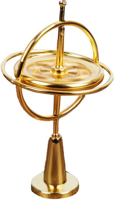 Binchi Selbstbalancierendes Gyroskop, Sechste Generation, Buntes Fingerkreisel, Gold - Bild 1