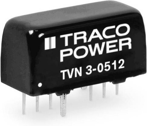 TracoPower TVN 3-1210 DC/DC-Wandler Print 12 V/DC 700mA 3W Schwarz - Bild 1