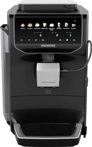 Siemens EQ500 i Kaffeevollautomat TP553E07 in Klavierlack-Schwarz mit Touchdisplay, App-Steuerung und Milchbehälter - Bild 1