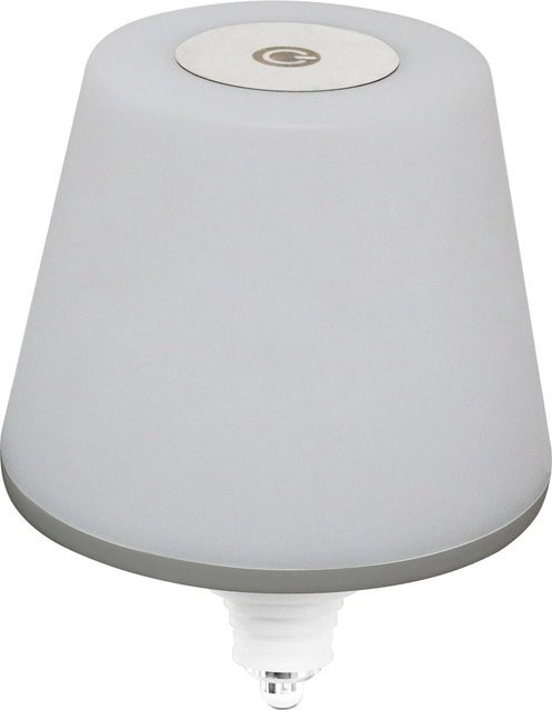 REV Ritter Lamprusco LED Flaschenleuchte mit Akku und RGBW-Funktion, Mehrfarbig, Durchmesser: 11,5 cm - Bild 1