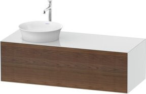 Duravit Waschtischunterschrank White Tulip in White, Breite: 130 cm, Tiefe: 55 cm, Höhe: 40,8 cm - Bild 1
