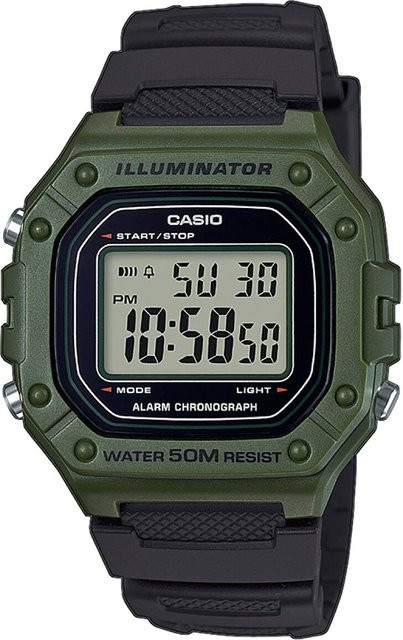 Casio Digitaluhr, Quarz, Kunststoff, 43 mm, Herren - Bild 1