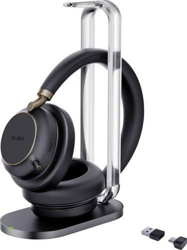 Yealink BH 76 Plus On-Ear Bluetooth Headset Schwarz - Bild 1