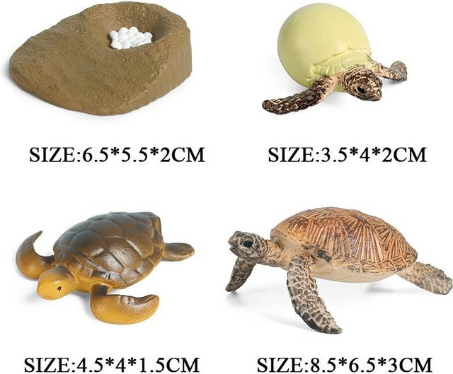 Oenux Meerestiere Lederschildkröte, Actionfiguren, ab 3 Jahre - Bild 1