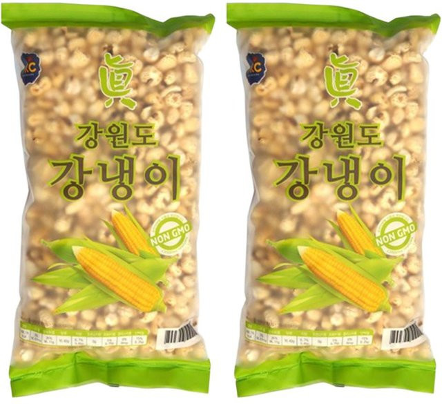 Durechon Gangwon-do gepoppter Mais knuspriger Reissnack 2 x 160 g - Bild 1