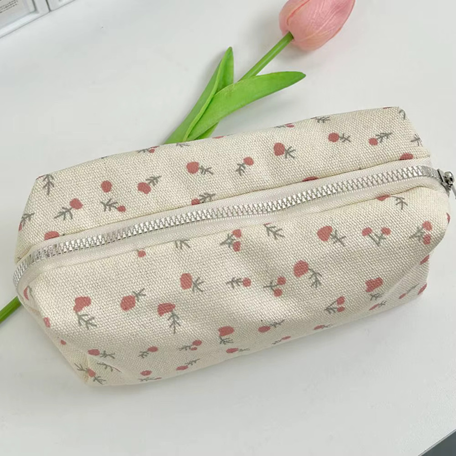 DITIPOO Mäppchen mit Blumenmuster und Cartoon-Design, großes Schreibwaren-Etui für Schüler und Studenten - Bild 2