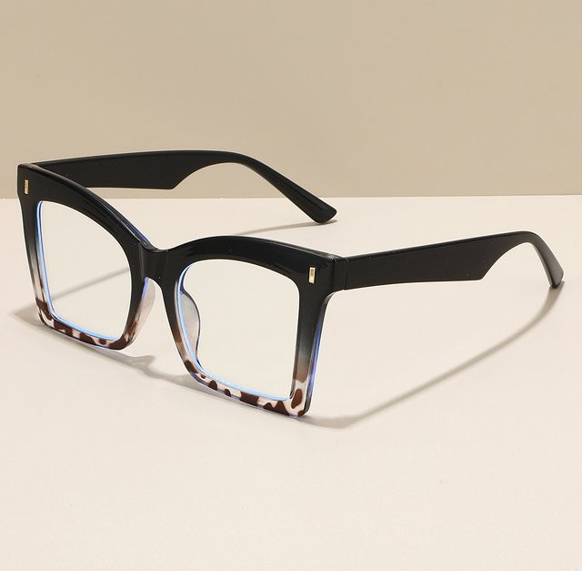 Artorigin Lesebrille Damen, Vollrand, Square, Kunststoff, Schwarz - Bild 1