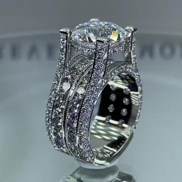 Lucky Star Jewelry Ring, Silber, Zirkonia, Damen - Bild 1