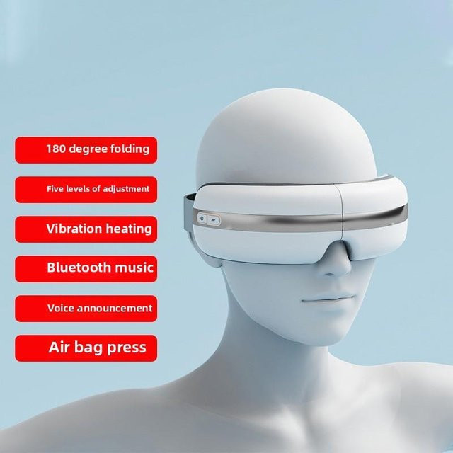 Binchi Health Technology Elektrisches Bluetooth-Augenmassagegerät, Weiß, Unisex - Bild 1