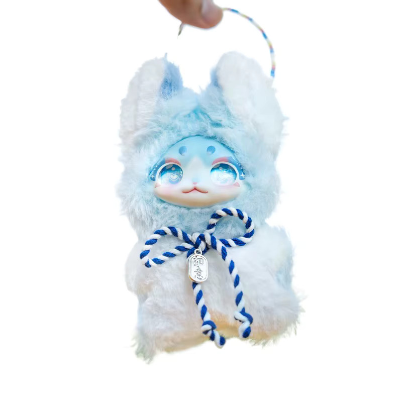 Maytree Dumia Tasche, Plüsch, Einzelfigur, Lila - Bild 3