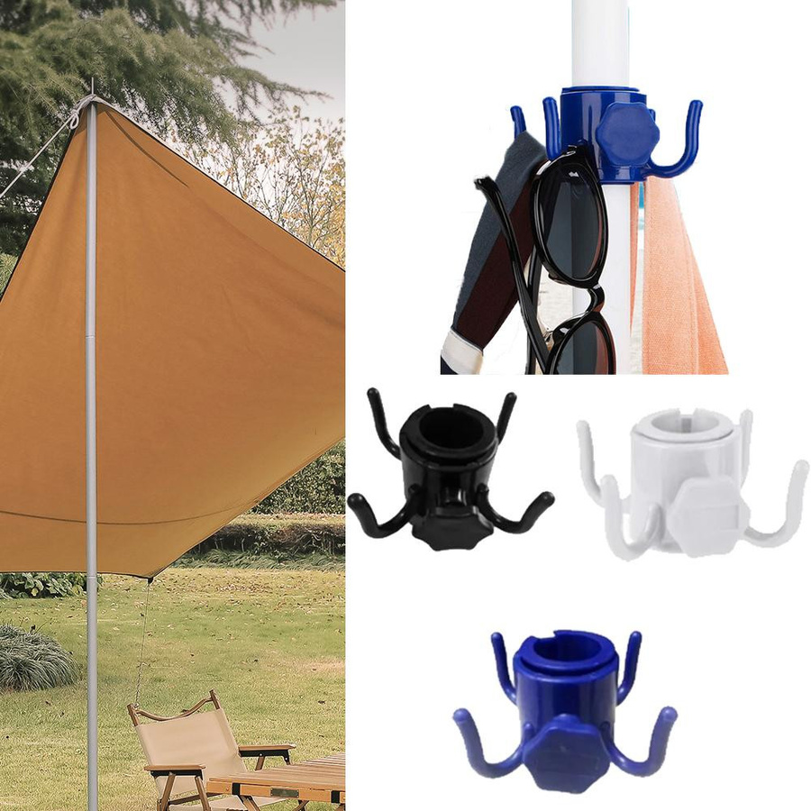 Sonnenschirm Aufbewahrungshalter aus ABS-Kunststoff in Schwarz für Strand, Camping und Zelt - Bild 2