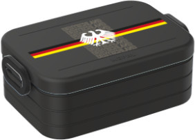 Personalisierte Mepal Brotdose in Schwarz mit eigenem Namen und Foto bedruckt, auslaufsicher und spülmaschinenfest - Bild 1
