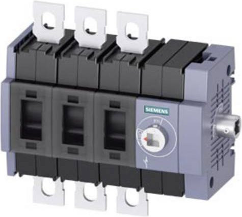 Siemens Lasttrennschalter 3polig 160A 3 Wechsler 690 V/AC grau 3KD34340NE400 - Bild 1