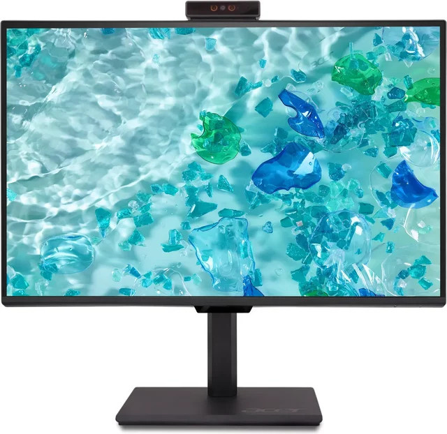 Acer Vero B8 B248WE5 Business Monitor 24 Zoll WUXGA IPS Display Schwarz mit HDMI, DisplayPort und USB-C - Bild 1