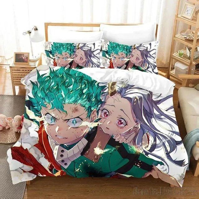 Bettwäsche-Set Prinzessin Peach mit Bettdeckenbezug und Kissenbezug, mehrfarbig, B/H: 140 x 210 cm - Bild 1