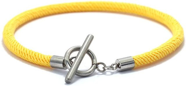 Rui Di Armband, Edelstahl, Gold, Unisex, 20,5 cm - Bild 1