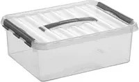 Sunware Aufbewahrungsbox Q-line Document Box, transparent, 12 l - Bild 1