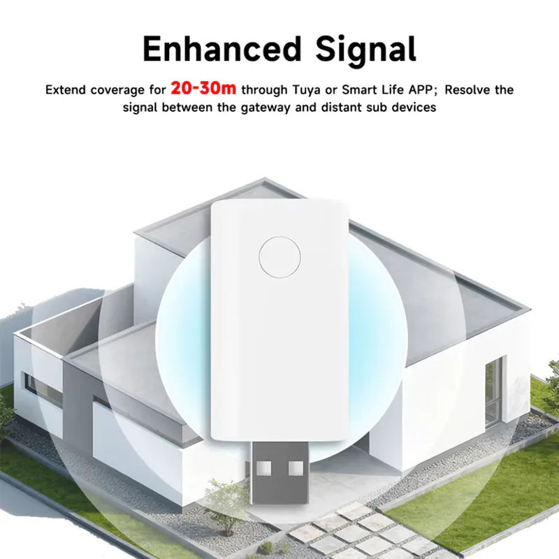 Tuya Zigbee 3.0 Signalverstärker in Weiß zur Reichweitenverlängerung für dein Smart Home Netzwerk, kompatibel mit Tuya und Smart Life - Bild 4