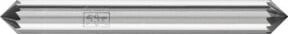 PFERD Hartmetall Frässtift Kegelsenker KSK 90 Grad Ø 06x03 mm Schaft-Ø 6 mm Z3 universal mittel silber - Bild 1