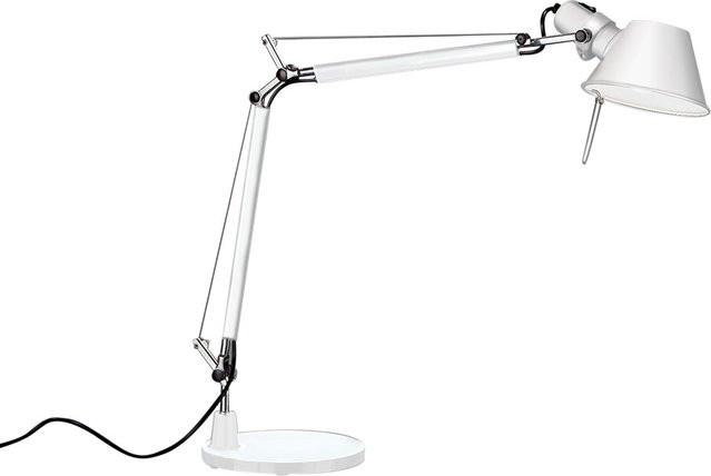 Artemide Tolomeo Mini Tischleuchte Weiß aus Aluminium mit verstellbarem Design - Bild 1