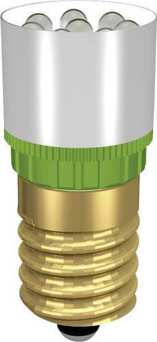 Signal Construct MCRE148378 LED-Signalleuchte in Ultragrün mit E14 Sockel, 230 V/DC, 230 V/AC und 37000 mcd - Bild 1