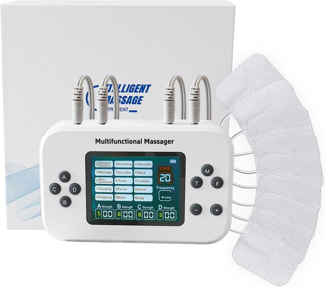 Raiuleko Elektrischer Muskelstimulator, 15-Modus, TENS-Elektrostimulator - Bild 1