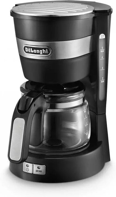 Delonghi Filterkaffeemaschine Icm14011 in Schwarz mit einstellbarem Aroma und Glaskanne - Bild 1